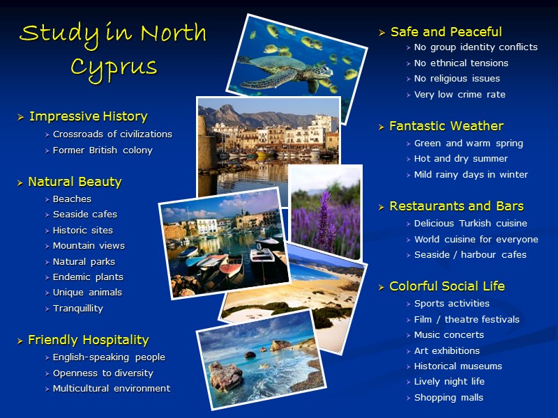 Study in North Cyprus   Impressive History   Crossroads of civilizations 
